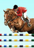 Jumper, Equine Art - Norman Dello Joio